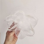 Voaleta pentru decor par cu clema de prindere VTL001FF Alba Voaleta pentru decor par cu clema de prindere VTL001FF Alba